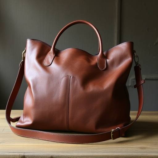 Borsa in pelle conciata al vegetale fatta a mano a Firenze