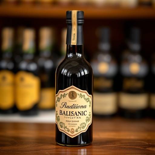 Bottiglia di aceto balsamico tradizionale di Modena