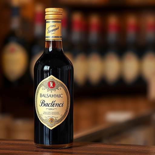 Bottiglia di aceto balsamico tradizionale di Modena