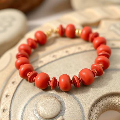 Bracciale in corallo rosso lavorato a mano in Sardegna