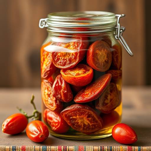 Conserva di pomodori secchi sott'olio pugliesi