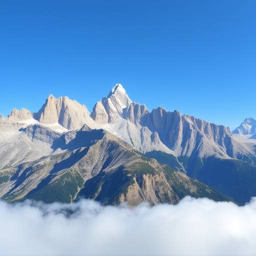 Panorama delle Dolomiti in Trentino-Alto Adige