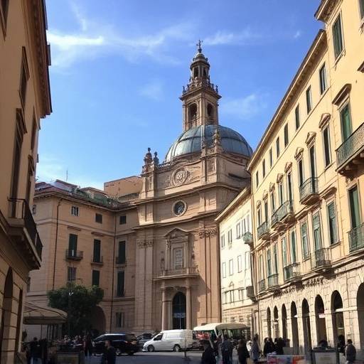 Scorcio del centro storico di Palermo, Sicilia